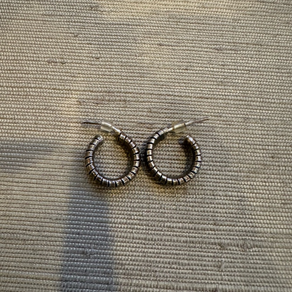 Sterling Silver Hoop Earrings